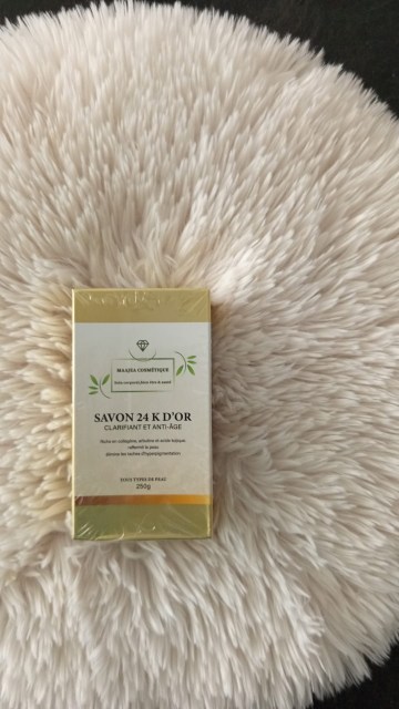 savon 24 k d'or