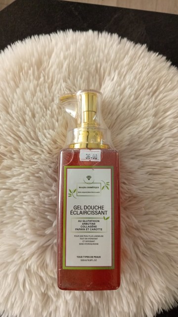 gel douche éclaircissant