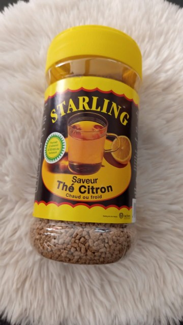 saveur thé citron